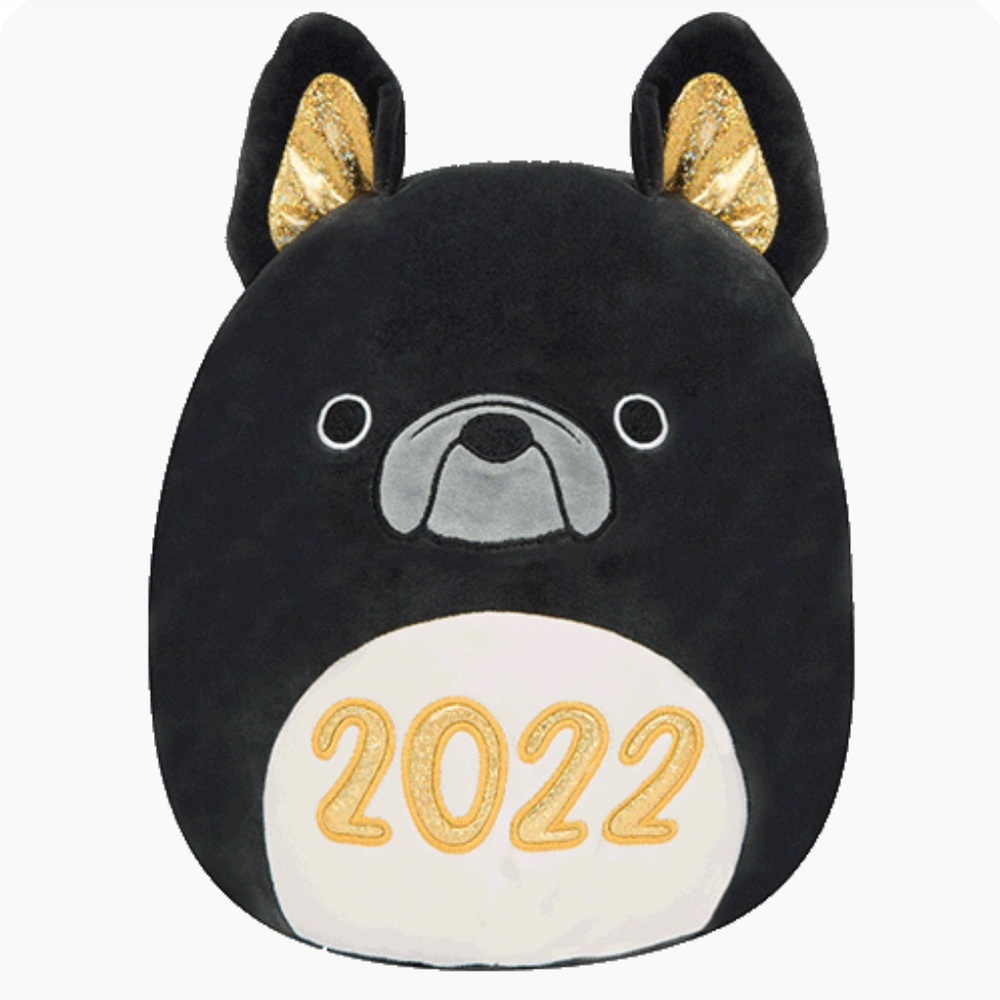 NWT Squishmallows Select Series Foster the French Bulldog 12 Inch 2022 Plush